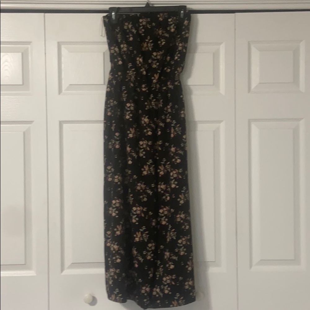 Floral sleeveless jumper